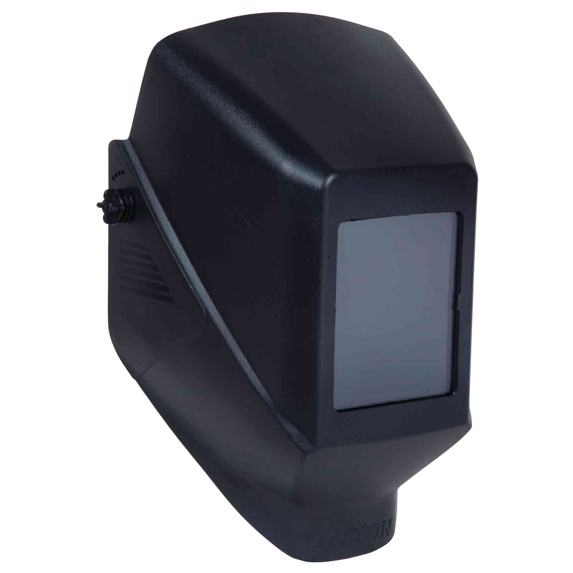 Jackson Safety® - Welding Helmet - Passive - Polycarbonate/ABS Blend - 4.5" x 5.25" Viewing Area - Shade 10 - 386 Hard Hat Adapter - Black - HSL-100 Series - Model # 14973